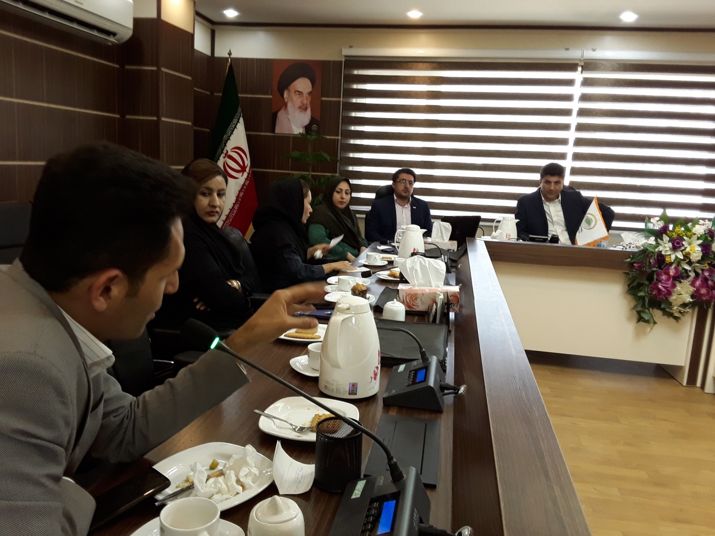 نشست هفتگی با فناوران مستقر در پارک برگزار شد