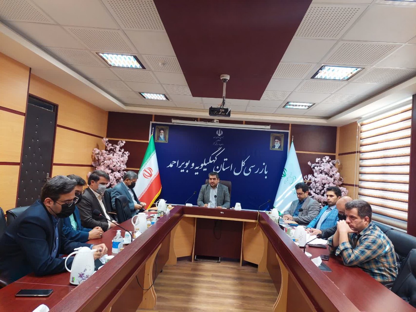 رییس پارک علم و فناوری و بازرس کل استان دیدار کردند