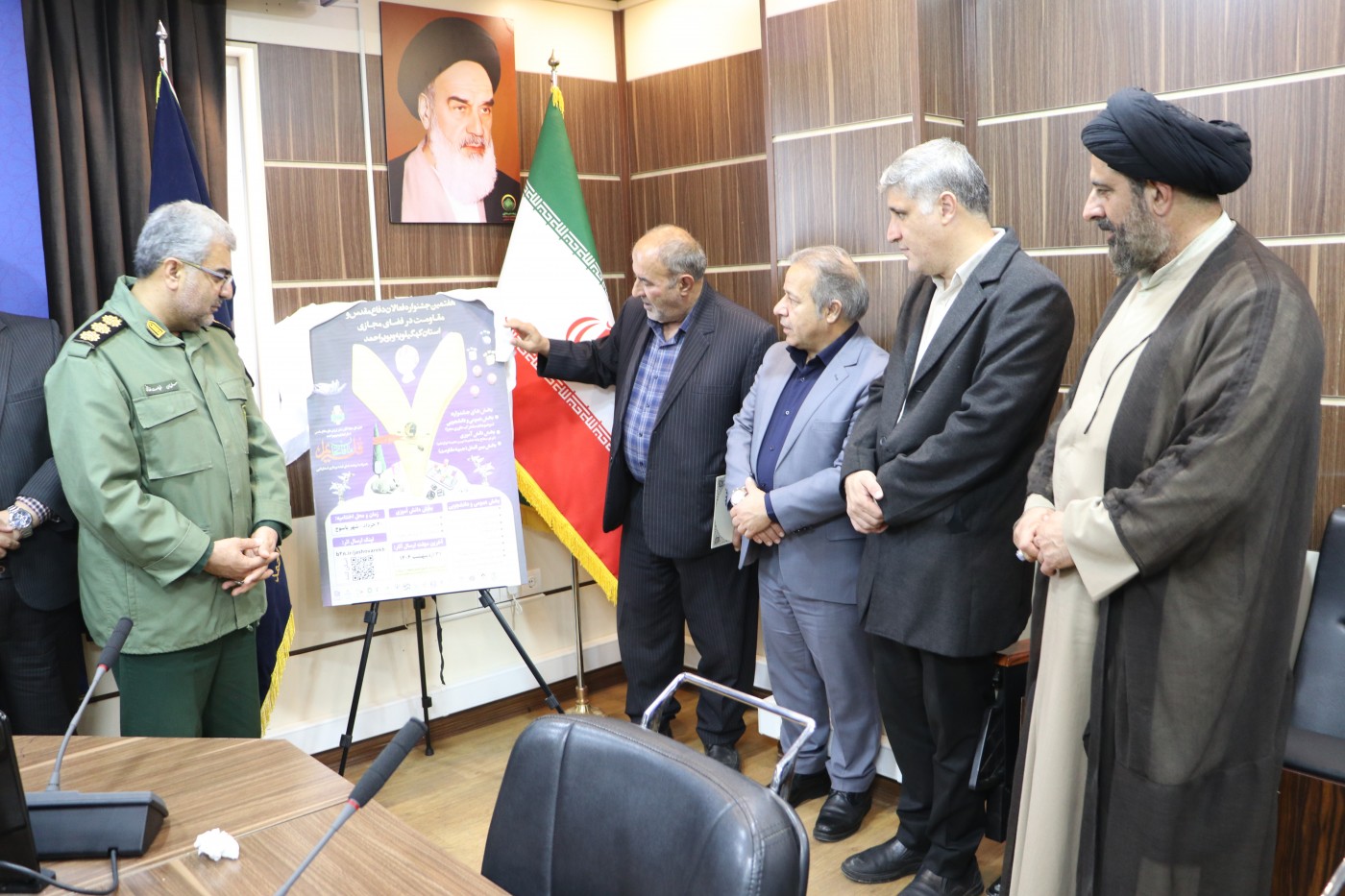 نشست هم اندیشی برگزاری «جشنواره ملی فعالان دفاع مقدس و مقاومت در فضای مجازی» برگزار شد